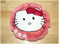 Moas 4-årstårta. Hello Kitty för hela slanten